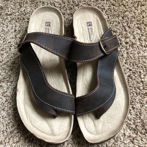 White Mountain Crawford Slip-on Footbed Sandals